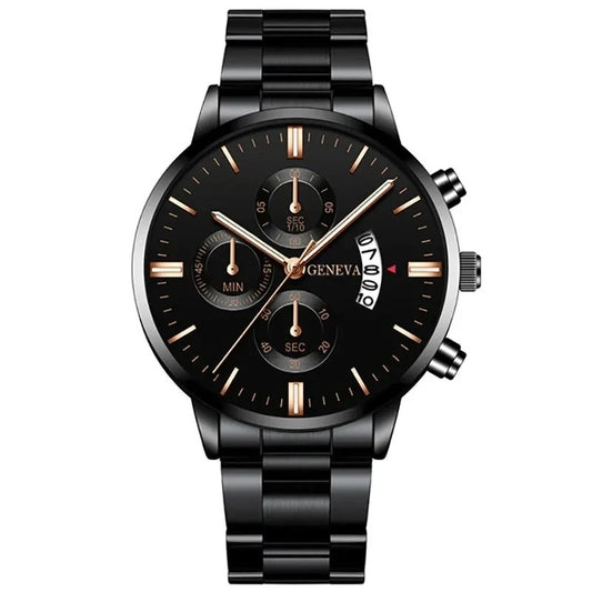Monarch Executive Stainless Steel Watch