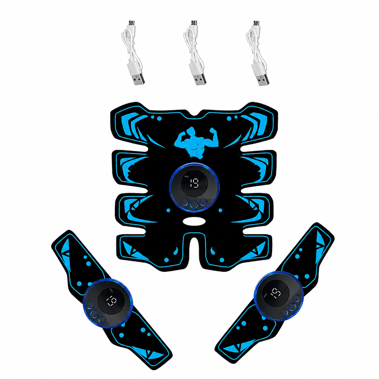CorePulse 8-Pack EMS Abs & Arm Trainer