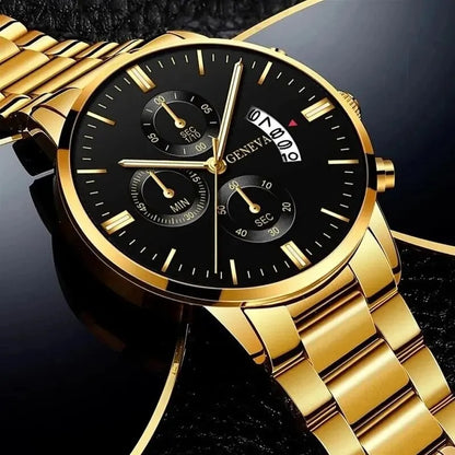 Monarch Executive Stainless Steel Watch