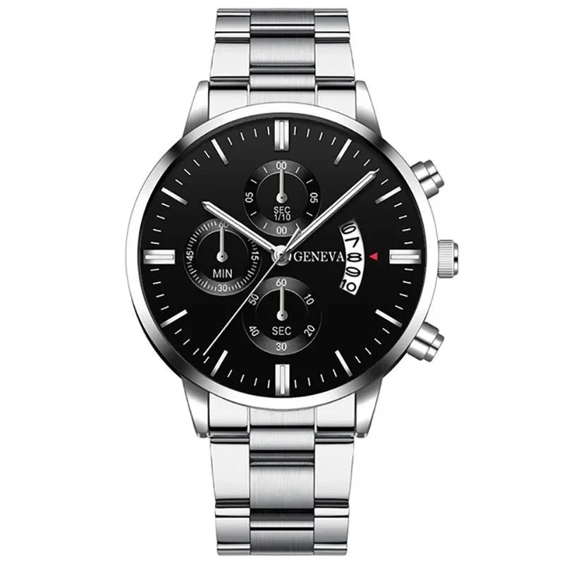 Monarch Executive Stainless Steel Watch