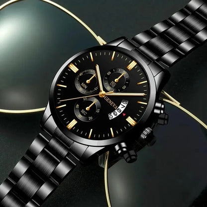 Monarch Executive Stainless Steel Watch