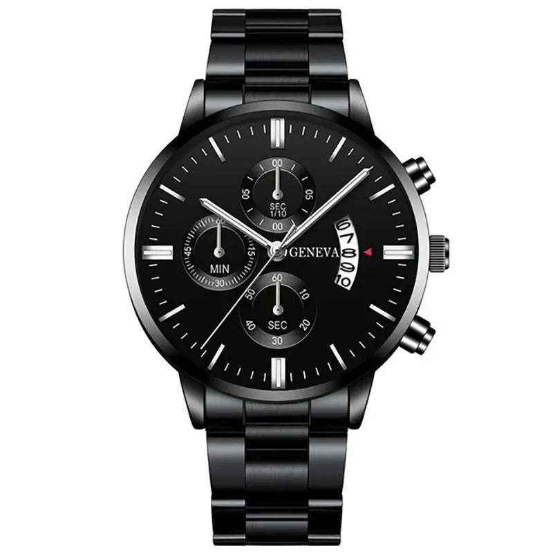 Monarch Executive Stainless Steel Watch