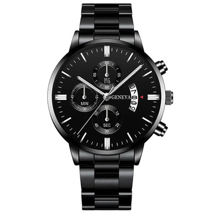 Monarch Executive Stainless Steel Watch
