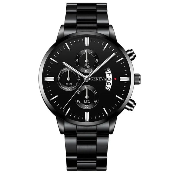 Monarch Executive Stainless Steel Watch