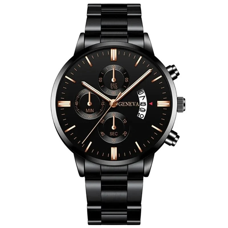 Monarch Executive Stainless Steel Watch